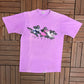 Hawaii Cat Race Graphic Tee | Size Large | Vintage 1990s Animal Promotional Purple T-Shirt | Made in USA | Free Shipping to USA |