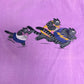 Hawaii Cat Race Graphic Tee | Size Large | Vintage 1990s Animal Promotional Purple T-Shirt | Made in USA | Free Shipping to USA |