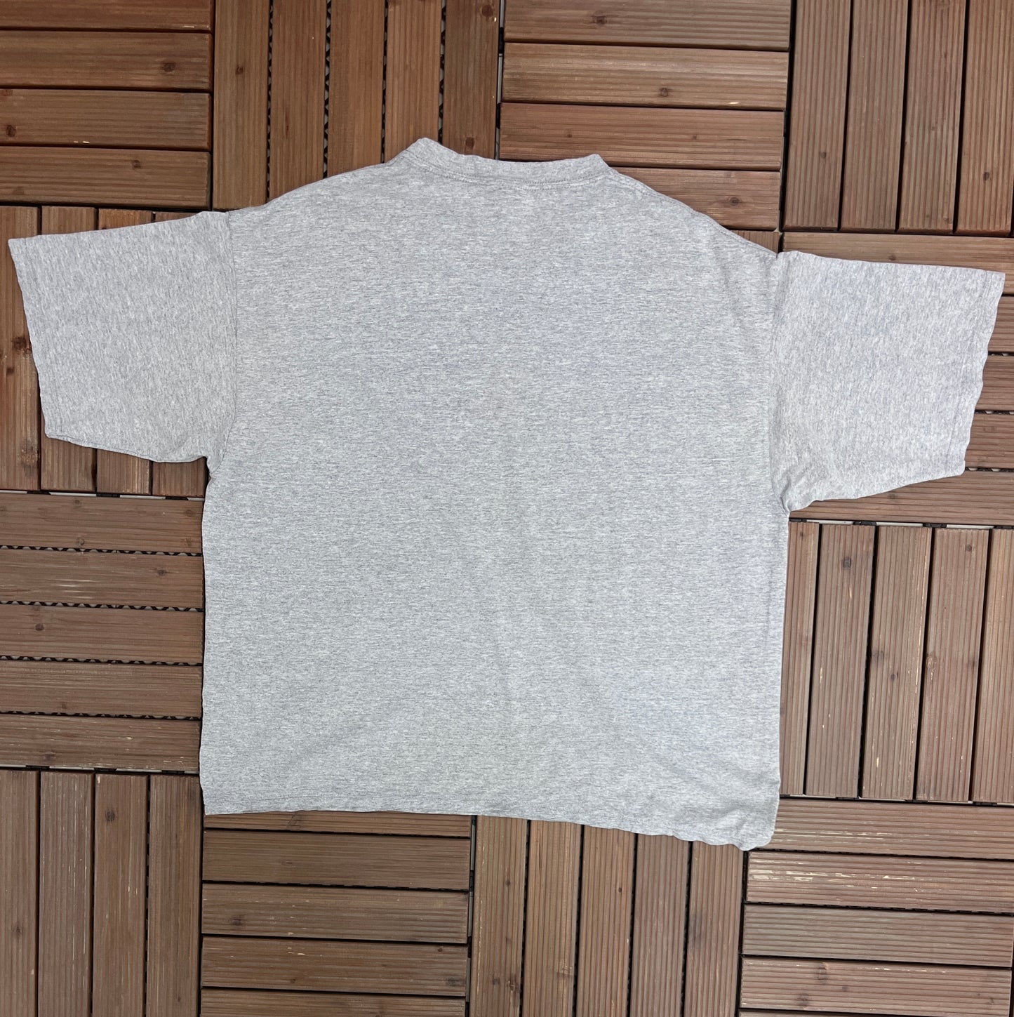 St. Louis Rams Spell Out Graphic Tee | Size X-Large | Vintage 2000s NFL Football Grey T-Shirt |