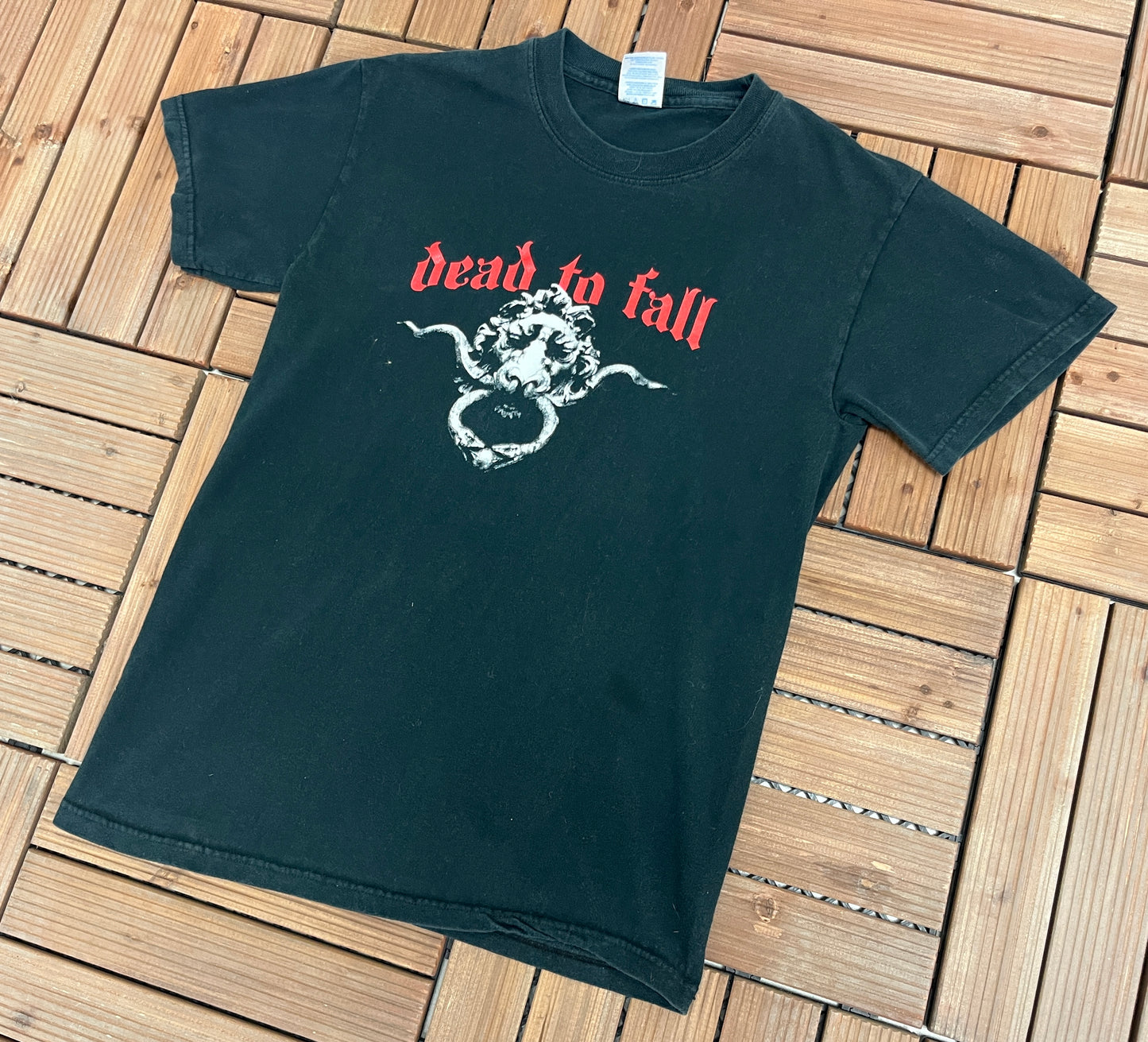 Dead To Fall Carnage Graphic Tee | Size Small | Vintage 2000s Heavy Metal Band Music Black T-Shirt | Free Shipping to USA |