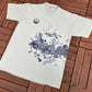 Cedam Internationl Scuba Diving Graphic Tee | Size Large | Vintage 1980s Promotional Blue T-Shirt | Made in USA | Free Shipping to USA |
