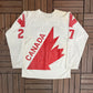 Team Canada Darryl Sittler '76 Canada Cup Hockey Jersey | Size Large | Vintage 1970s Hockey White Jersey |