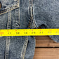 Harley Owners Group Levi Strauss & Co 70598-4891 Denim Jacket | Size Small | Vintage 1990s Blue Jean Trucker Jacket |