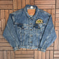 Harley Owners Group Levi Strauss & Co 70598-4891 Denim Jacket | Size Small | Vintage 1990s Blue Jean Trucker Jacket |