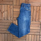 Dickies Medium Blue Denim Jeans | Size 32 x 32 | Vintage 2000s Branded Dickies Denim Medium Blue Jeans | Free Shipping to USA |