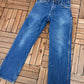 Dickies Medium Blue Denim Jeans | Size 32 x 32 | Vintage 2000s Branded Dickies Denim Medium Blue Jeans | Free Shipping to USA |