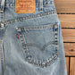 Levi Strauss & Co 505 Regular Fit Denim Jeans | Size 36 x 32 | Vintage 2000s Levi's Medium Blue Jeans | Made in USA |