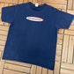 Schwinn Bicycle Company Graphic Tee | Size X-Large | Vintage 2000s Promotional Blue T-Shirt |