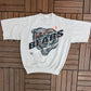 Chicago Bears Graphic Crewneck Tee | Size Large | Vintage 1990s NFL Football Grey Sweater |