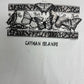 Cayman Islands Butterfly Graphic Tee | Size Large | Vintage 2000s Tourist White T-Shirt |