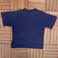 HBO Embroidered Graphic Tee | Size X-Large | Vintage 1990s Promotional Sports Network Blue T-Shirt | Free Shipping to USA |