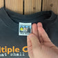 Multiple Choice Beer Amsterdam T-Shirt | Size XX-Large | Vintage 1990s Single Stitch Black T-Shirt |
