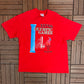 Atlanta Olympics 1996 Graphic Tee | Size XX-Large | Vintage 1990s Red Single Stitch T-Shirt | Made in USA |