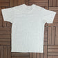 Latvian Pride Graphic Tee | Size Large | Vintage 1990s Single Stitch Grey T-Shirt | Made in USA |