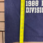 Chicago Bears Division Champions 1988 Graphic Tee | Size X-Large | Vintage 1980s NFL Football Blue T-Shirt |