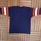 Chicago Bears Division Champions 1988 Graphic Tee | Size X-Large | Vintage 1980s NFL Football Blue T-Shirt |