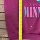 University of Minnesota Graphic Crewneck | Size X-Large | Vintage 1990s College Purple Sweater |