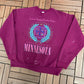University of Minnesota Graphic Crewneck | Size X-Large | Vintage 1990s College Purple Sweater |