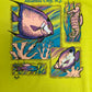 Atlantic City, New Jersey Graphic Tee | Size Large | Vintage 1990s Tourist Promotional Yellow T-Shirt |