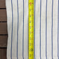Chicago Cubs Pinstripe Graphic Tee | Size Large | Vintage 1990s MLB Baseball White T-Shirt |