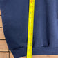 Hunting Role Reversal Graphic Crewneck | Size XX-Large | Vintage 2000s Funny Blue Sweater |