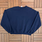 Hunting Role Reversal Graphic Crewneck | Size XX-Large | Vintage 2000s Funny Blue Sweater |