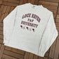 Lock Haven University Track & Field Graphic Tee | Size Large | Vintage 1990s College Sports Grey T-Shirt | Free Shipping to USA|