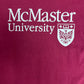 McMaster University Graphic Tee | Size Medium | Vintage 2000s Retro College Red T-Shirt | Hamilton, Canada | Free Shipping to USA |