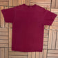 McMaster University Graphic Tee | Size Medium | Vintage 2000s Retro College Red T-Shirt | Hamilton, Canada | Free Shipping to USA |