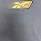 Reebok Vertices Logo Graphic Tee | Size X-Large | Vintage 2000s Reebok Branded Blue T-Shirt | Made in Canada | Free Shipping to USA |