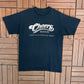 Cheers Boston I Don't Even Know My Name Graphic Tee | Size Medium | Vintage 2000s Television Series Black T-Shirt |