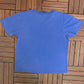 Reebok Vertices Logo Graphic Tee | Size X-Large | Vintage 2000s Reebok Branded Blue T-Shirt | Made in Canada | Free Shipping to USA |