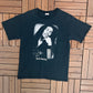Bob Marley Graphic Tee | Size Medium | Vintage 2000s Promotional Reggae Music Black T-Shirt |
