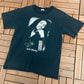 Bob Marley Graphic Tee | Size Medium | Vintage 2000s Promotional Reggae Music Black T-Shirt |