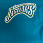 Jacksonville Jaguars Stitched Graphic Tee | Size X-Large | Vintage 2000s NFL Football Teal T-Shirt |
