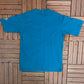 Jacksonville Jaguars Stitched Graphic Tee | Size X-Large | Vintage 2000s NFL Football Teal T-Shirt |