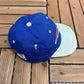 New England Patriots Embroidered Graphic Hat | Snap Back | Vintage 1990s NFL Football Blue Hat |