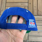 New England Patriots Embroidered Graphic Hat | Snap Back | Vintage 1990s NFL Football Blue Hat |