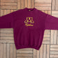 Minnesota Golden Gophers Embroidered Graphic Crewneck | Size X-Large | Vintage 1990s College Football Red Sweater |