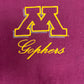 Minnesota Golden Gophers Embroidered Graphic Crewneck | Size X-Large | Vintage 1990s College Football Red Sweater |