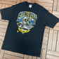 Pittsburgh Steelers Big Nasty "D" Graphic Tee | Size X-Large | Vintage 2000s NFL Football Black T-Shirt |