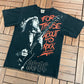AC/DC For Those About To Rock Graphic Tee | Size Medium | Vintage 2000s Rock Band Black T-Shirt | Liquid Blue Tag |