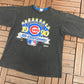 Chicago All-Star Game 1990 Graphic Tee | Size X-Large | Vintage 1990s MLB Baseball Faded Black T-Shirt |