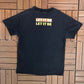 The Beatles Let It Be Graphic Tee | Size Medium | Vintage 2000s Retro Rock Band Music Black T-Shirt |