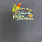Harley Davidson Orlando, Florida Graphic Tee | Size Medium | Vintage 2000s Biker Motorcycle Blue T-Shirt | Free Shipping to USA |