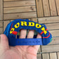 Jeff Gordon NASCAR Embroidered Graphic Hat | Snap Back | Vintage 2000s Racing Blue & Red Cap |