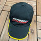 Tommy Hilfiger Athletics Graphic Hat | Adjustable | Vintage 2000s Tommy Branded Black Cap |