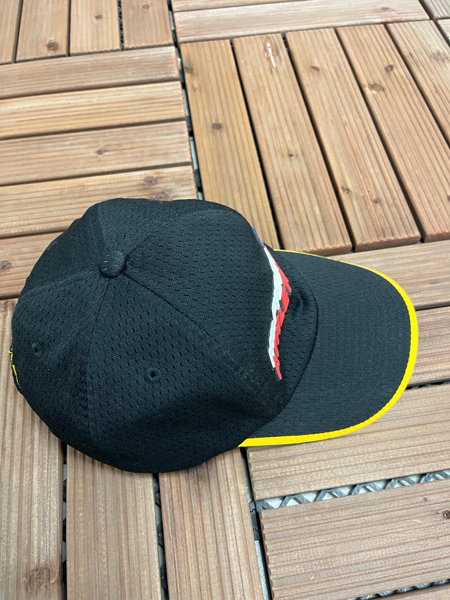 Tommy Hilfiger Athletics Graphic Hat | Adjustable | Vintage 2000s Tommy Branded Black Cap |