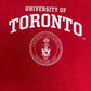 University of Toronto Graphic Tee | Size X-Large | Vintage 2000s Canadian University Red T-Shirt | Free Shipping to USA |