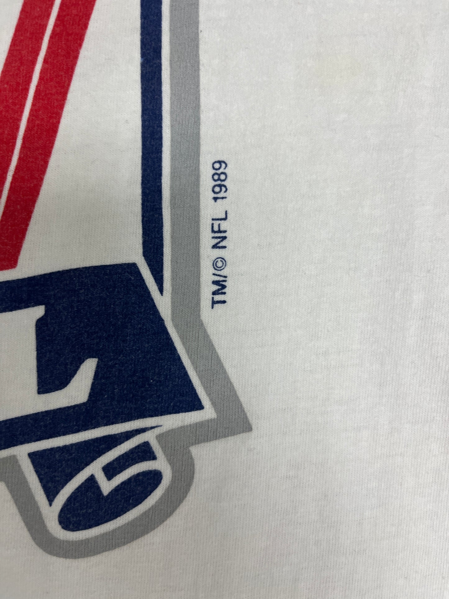 Super Bowl XXIV Graphic Tee | Size X-Large | Vintage 1980s NFL Football White T-Shirt |